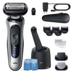 Braun Series 6 62-S7650cc Folie shaver Trimmer Sølv